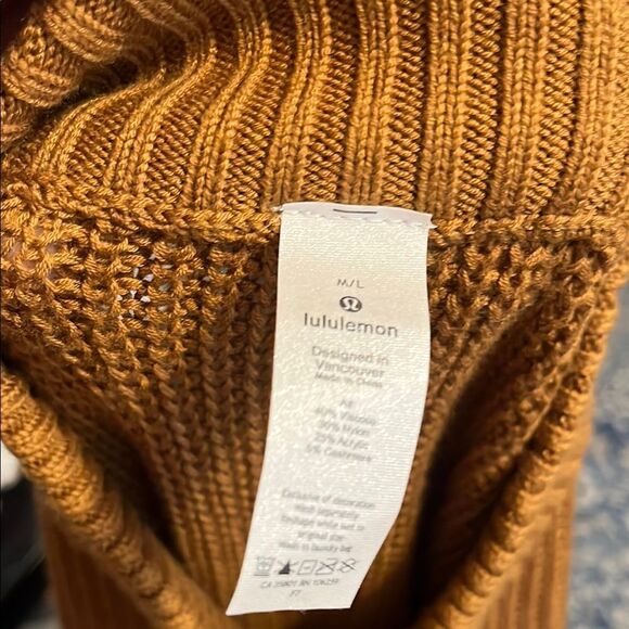 Lululemon Softer Still Wrap Sweater Cape Poncho Modern - Picture 14 of 16